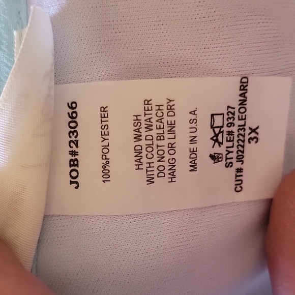 Maxi dress women's Plus size 3X multi color block - Picture 9 of 11